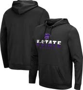 COLOSSEUM Men's Colosseum Black Kansas State Wildcats Lantern Pullover Hoodie