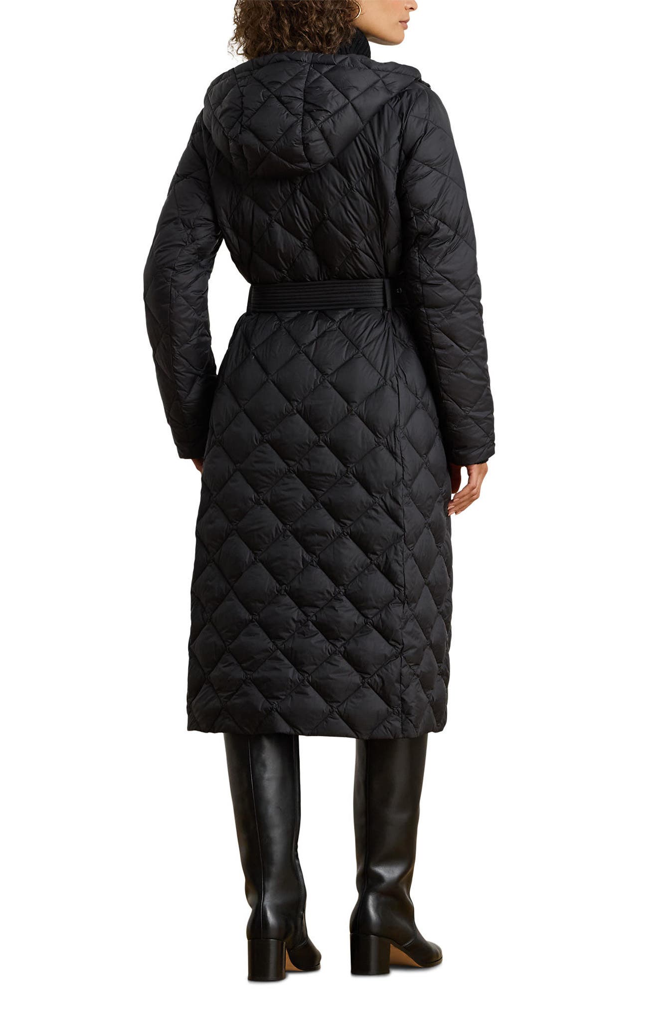 Belted Quilted Coat - image 2