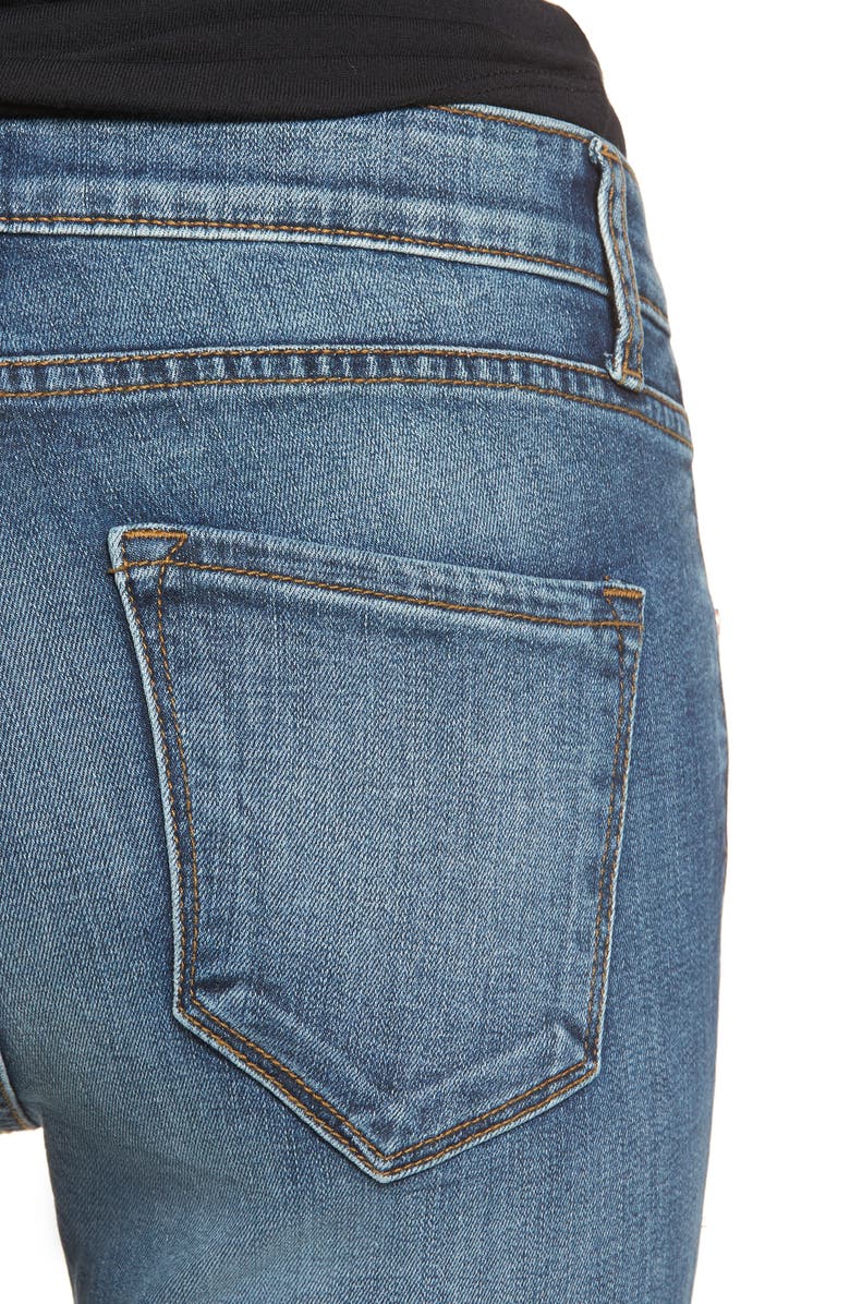 BP. Decon Distressed Skinny Jeans, Alternate, color, 