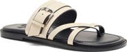 Free People Belted Cross Strap Slide Sandal