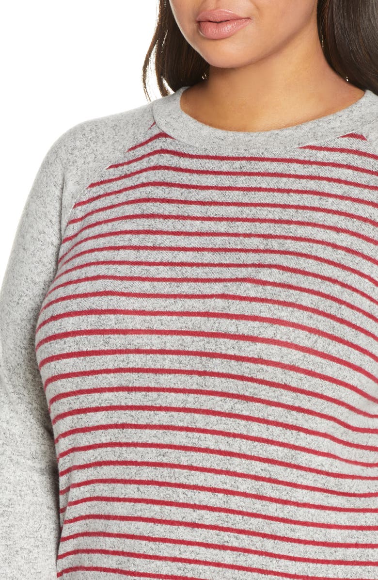 Loveappella Raglan Sweater, Alternate, color, 