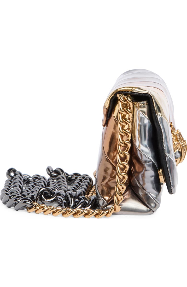 Kurt Geiger London Mini Kensington Flap Convertible Crossbody Bag, Alternate, color,