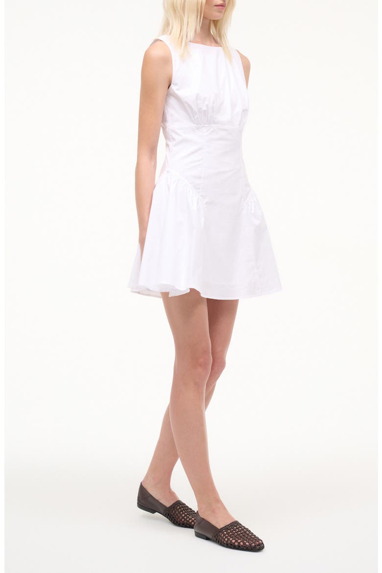 Gwen Minidress, Alternate, color, WHITE