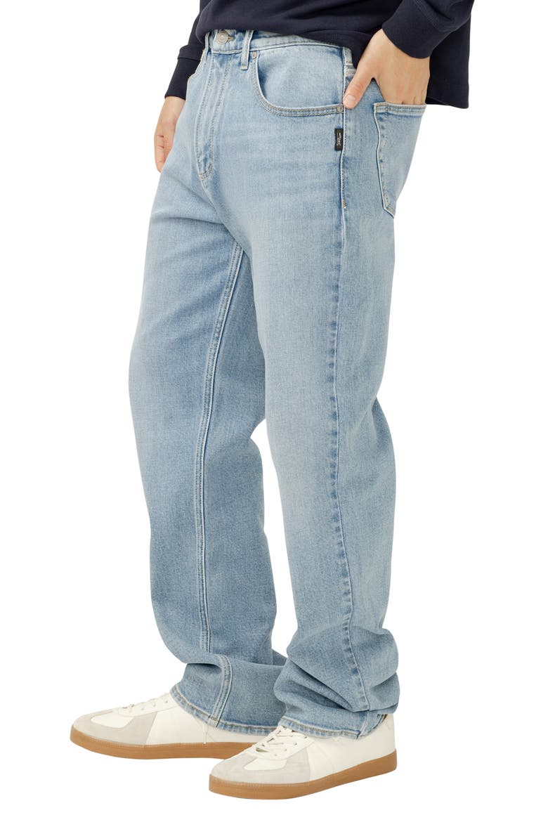 Relaxed Fit Jeans, Alternate, color, LOW FI