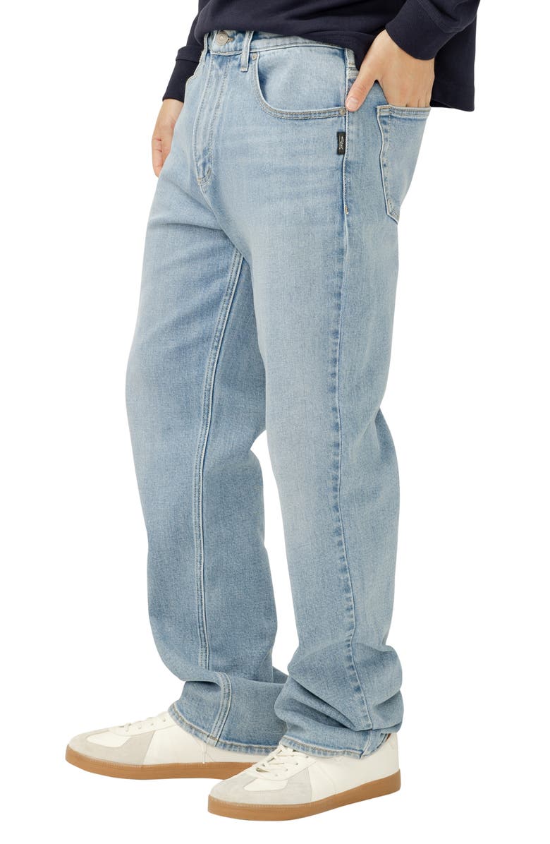 Silver Jeans Co. Relaxed Fit Jeans, Alternate, color, Low Fi
