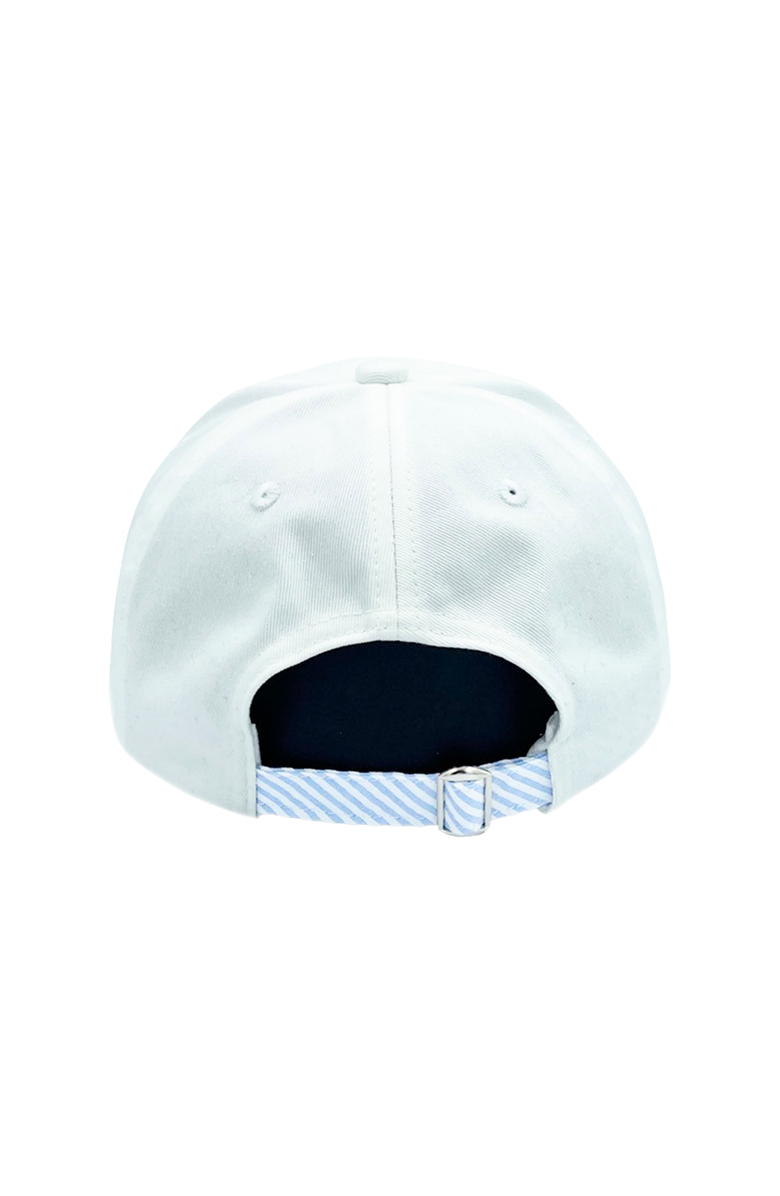 Bits & Bows Birthday Boy Twill Baseball Hat, Alternate, color, White