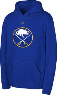 Outerstuff Youth Outerstuff Royal Buffalo Sabres Primary Logo Pullover Hoodie