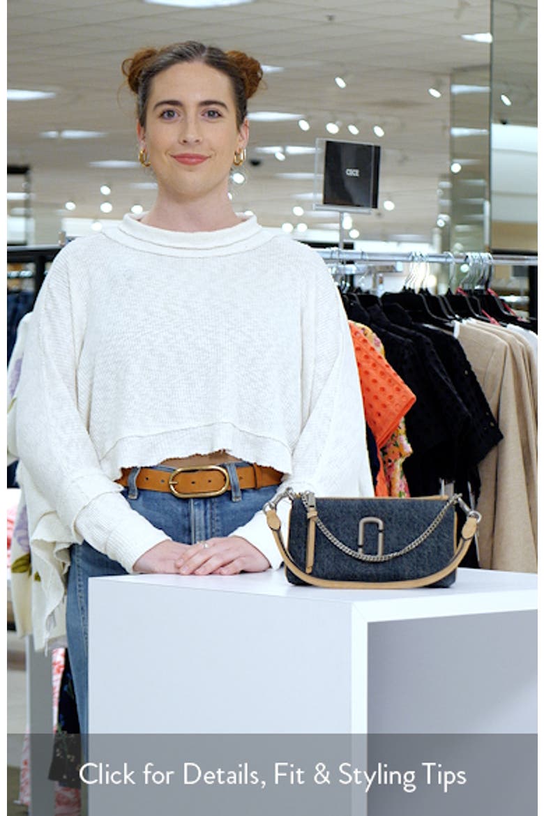 The Snapshot Denim Convertible Pochette Shoulder Bag | Nordstrom
