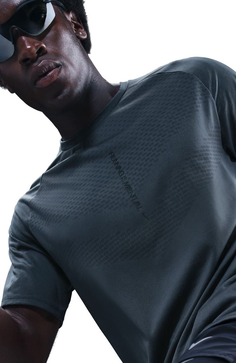 Nike Dri-FIT ADV Short-Sleeve Running Top, Alternate, color, Thunder Blue