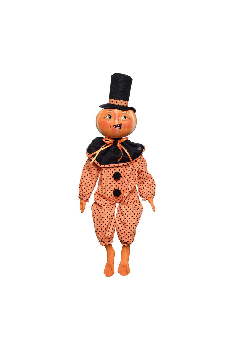 Jinxie Jack Joe Spencer Gathered Traditions Figurine, Main, color, Orange