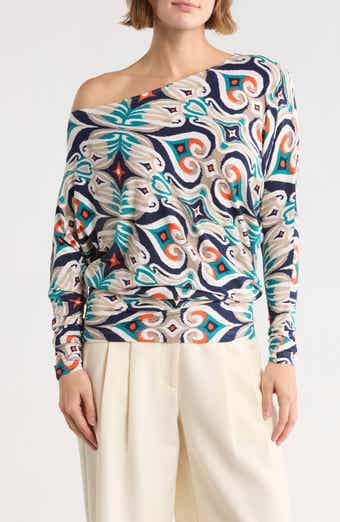 Tart Crystal Asymmetric One Shoulder Top