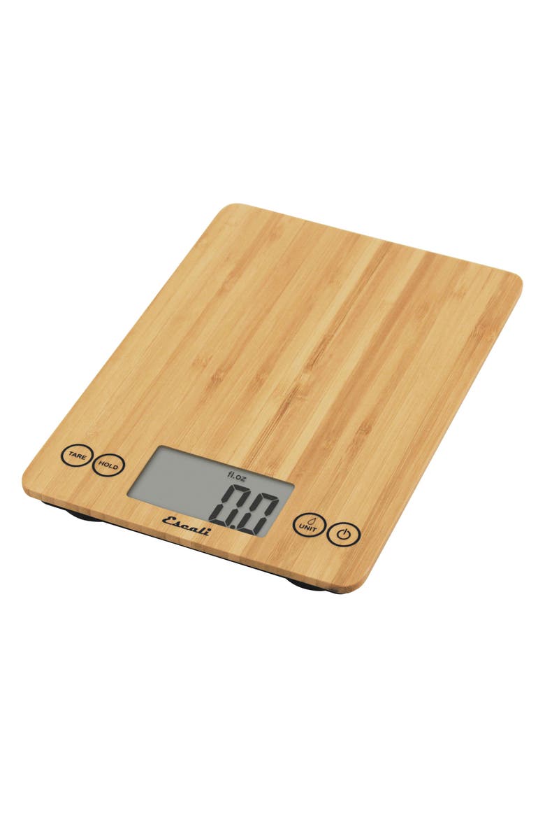 ESCALI Arti Kitchen Scale, Main, color, Natural Bamboo