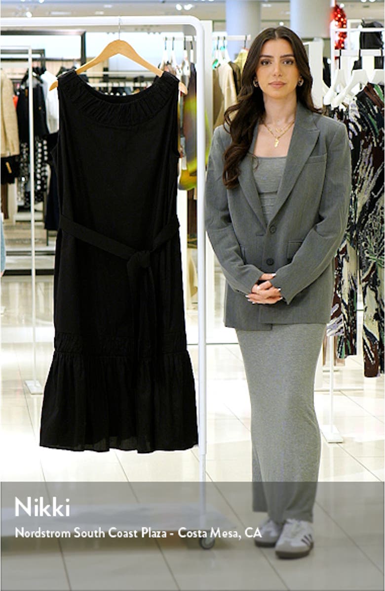 Naveen Belted Midi Dress, sales video thumbnail