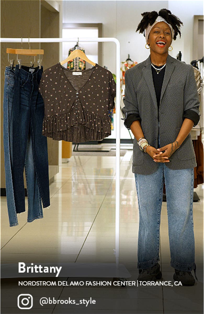 Peplum Top, sales video thumbnail