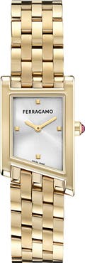 FERRAGAMO Asymetrique Bracelet Watch, 22mm x 36mm