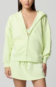 Florence by Mills Cozy Crush Forever Embroidered Oversize Graphic Zip Hoodie