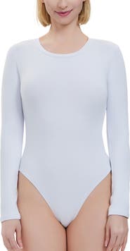 Kimi & Kai Round Neck Long Sleeve Bodysuit