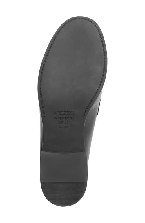 Arezzo Claudia Loafer In Black