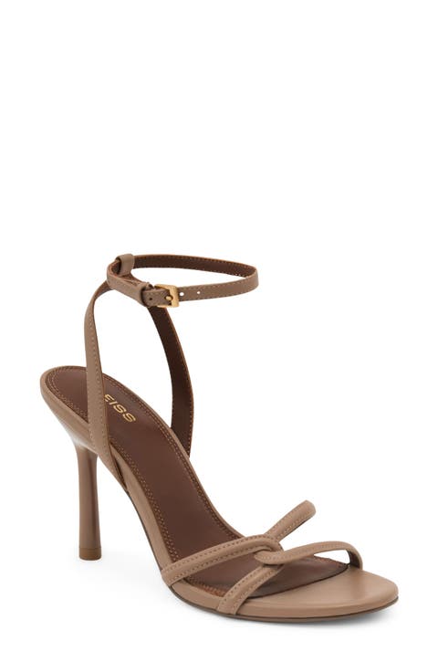 Annabelle Leather Ankle Strap Sandal
