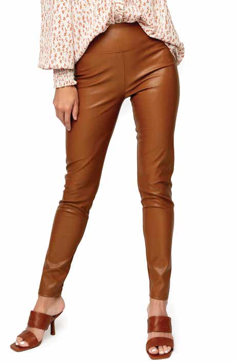Gigi Essential Faux Leather Leggings