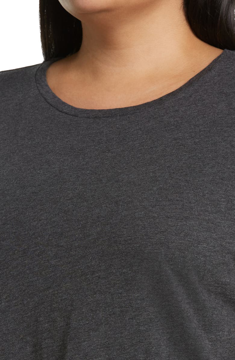 Eileen Fisher Boxy Organic Cotton T-Shirt, Alternate, color,