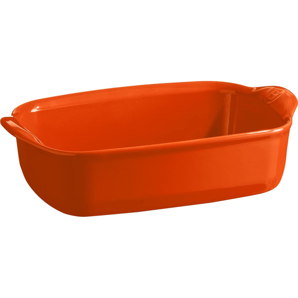Emile Henry Individual Rectangle Baking Dish Ultime, 8.75" X 5.5" In Tuscany