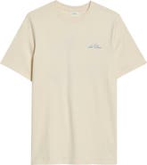 Les Deux Wild Flower Embroidered Organic Cotton T-Shirt