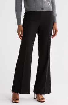 Wide Leg Suit Trousers