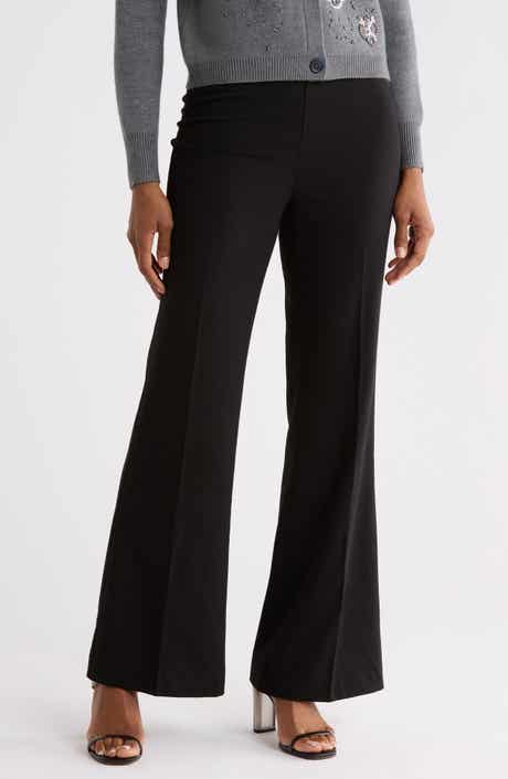 Wide Leg Suit Trousers