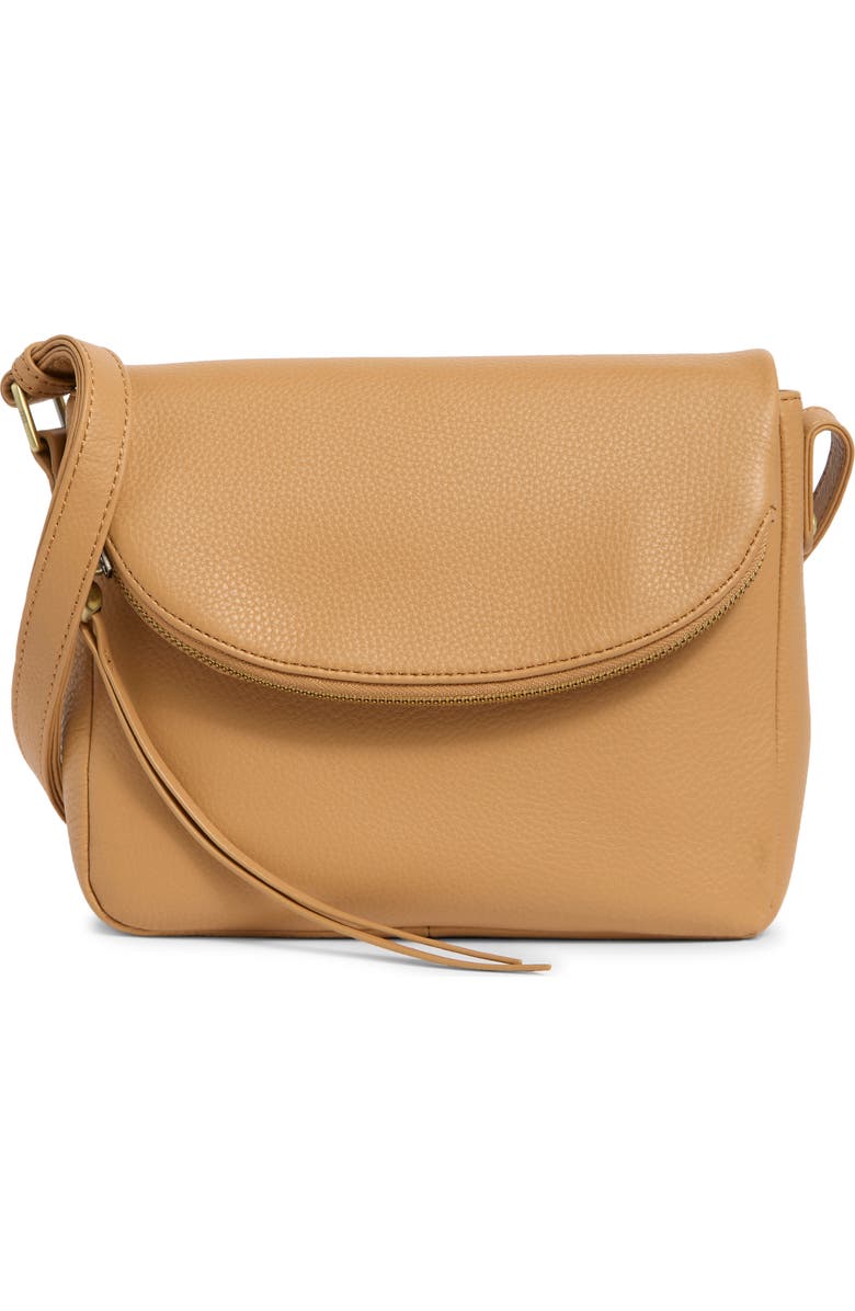 HOBO Fern Messenger Crossbody Bag, Main, color, Sandstorm
