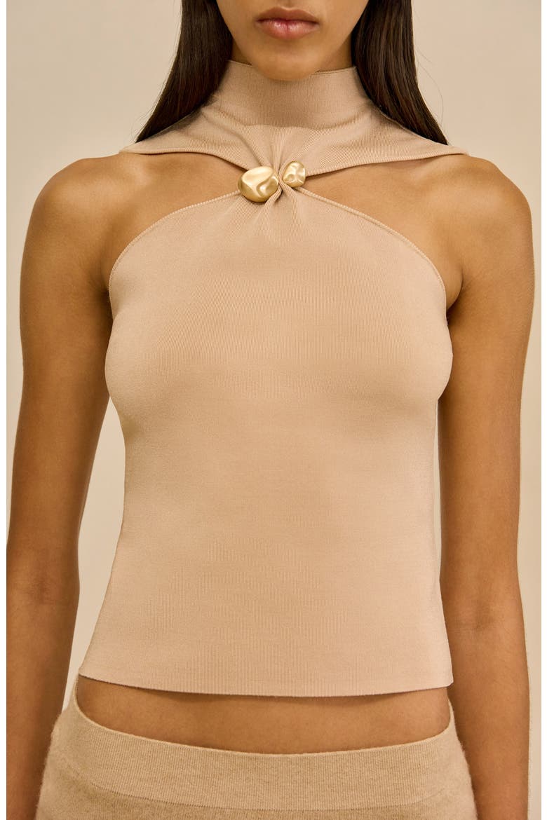 Katherine Sleeveless Top, Alternate, color, SESAME