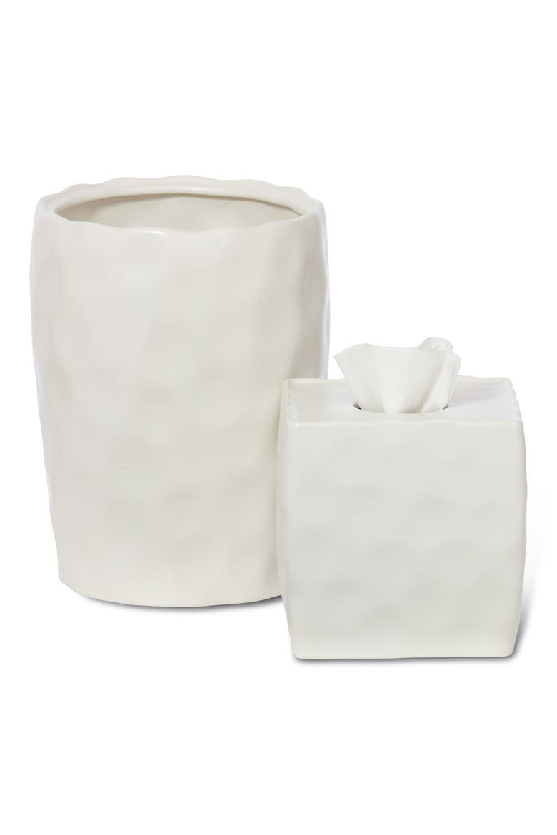 2-Piece Bathroom Accessory Set, Alternate, color, WHITE