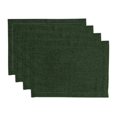 Linen Placemats Set of 4, 14 x 19" - Milan