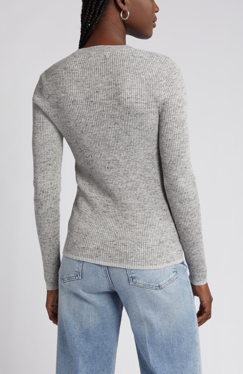 Treasure & Bond Crewneck Rib Sweater, Alternate, color,