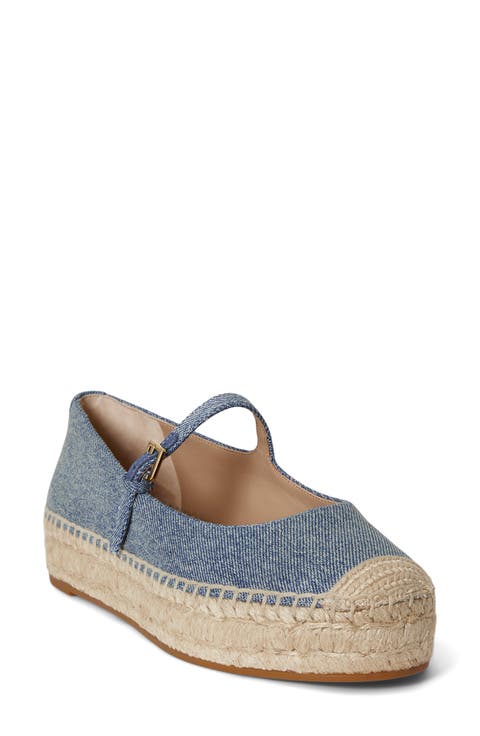 Luize Mary Jane Platform Espadrille (Women)