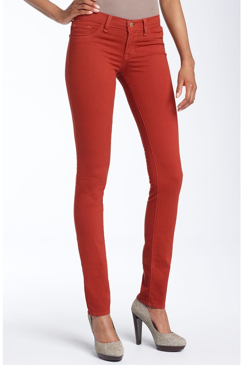'912 The Pencil' Stretch Jeans, Main, color, TORN DARK VINTAGE
