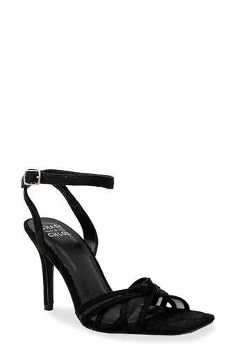 CHASE AND CHLOE Gemini Knot Mesh Sandal