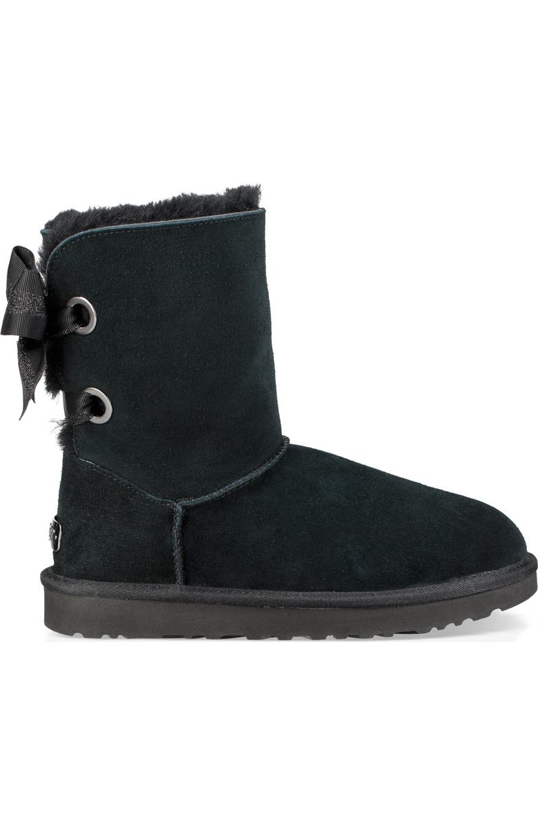 UGG<sup>®</sup> Customizable Bailey Bow Genuine Shearling Bootie, Alternate, color,