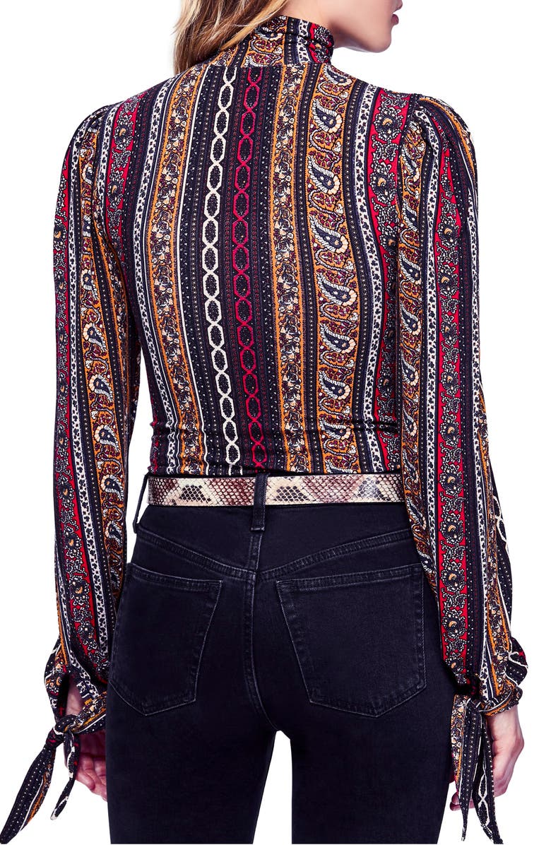 Free People Donatella Turtleneck Top, Alternate, color, 