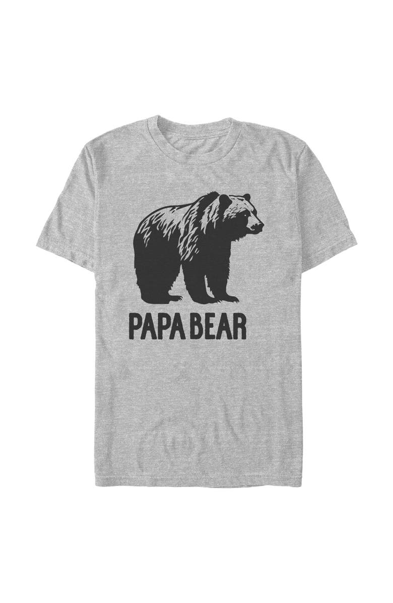 Lost Gods Men's Lost Gods I'm The Papa Bear  Graphic T-Shirt, Main, color, Sport Grey