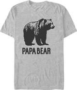 Lost Gods Men's Lost Gods I'm The Papa Bear  Graphic T-Shirt