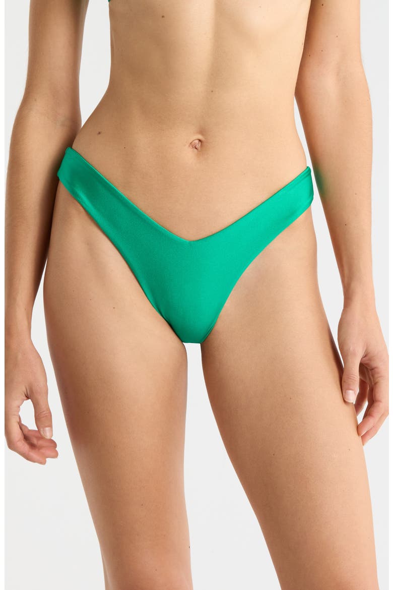 Y-Cut Bikini Bottoms, Main, color, ISLAND LUSH