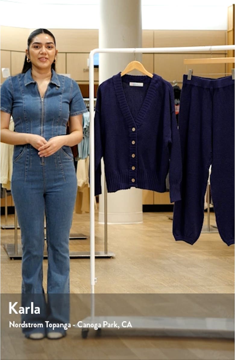 Hailee Waffle Stitch Cardigan & Pants, sales video thumbnail