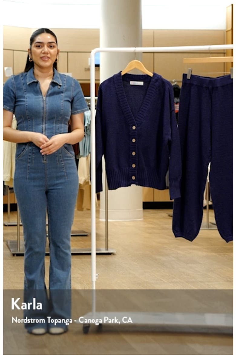Hailee Waffle Stitch Cardigan & Pants video