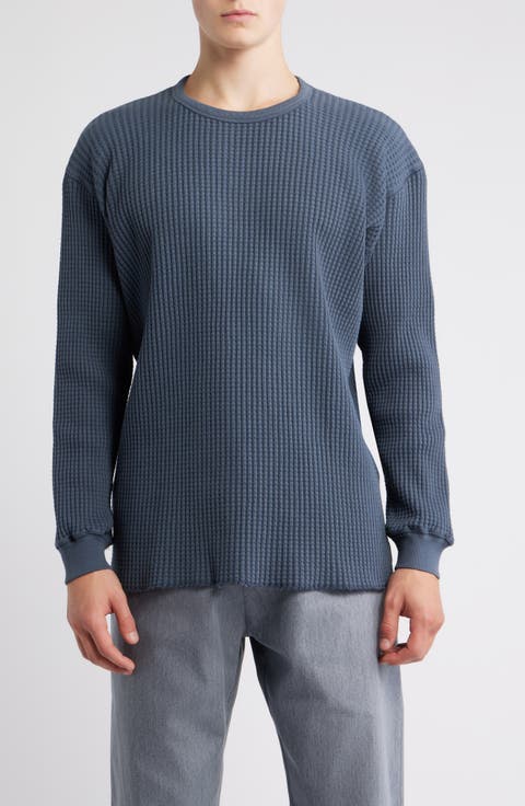 Thermal Knit Long Sleeve T-Shirt