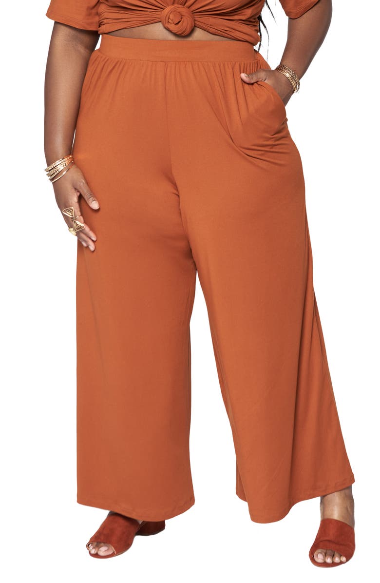 Zelie for She Sedona Leisure Wide Leg Pants, Main, color,