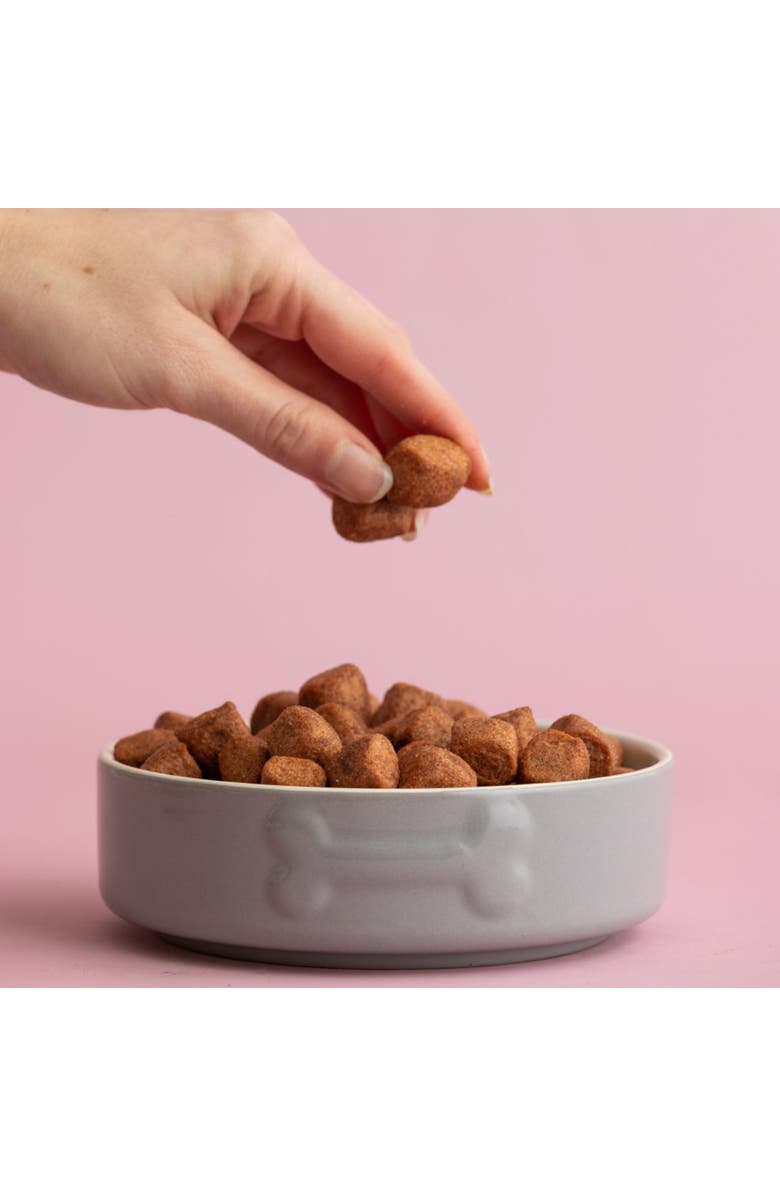 MASON CASH Embossed 17oz Bone Dog Food and Water Bowl, Alternate, color, Gray