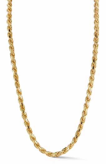 Yield of Men 5mm Rope Chain Necklace