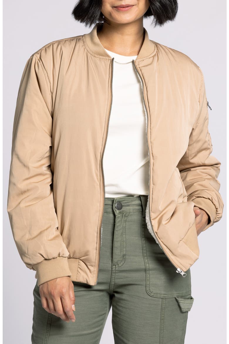 Tilly Bomber Jacket, Main, color, TAN