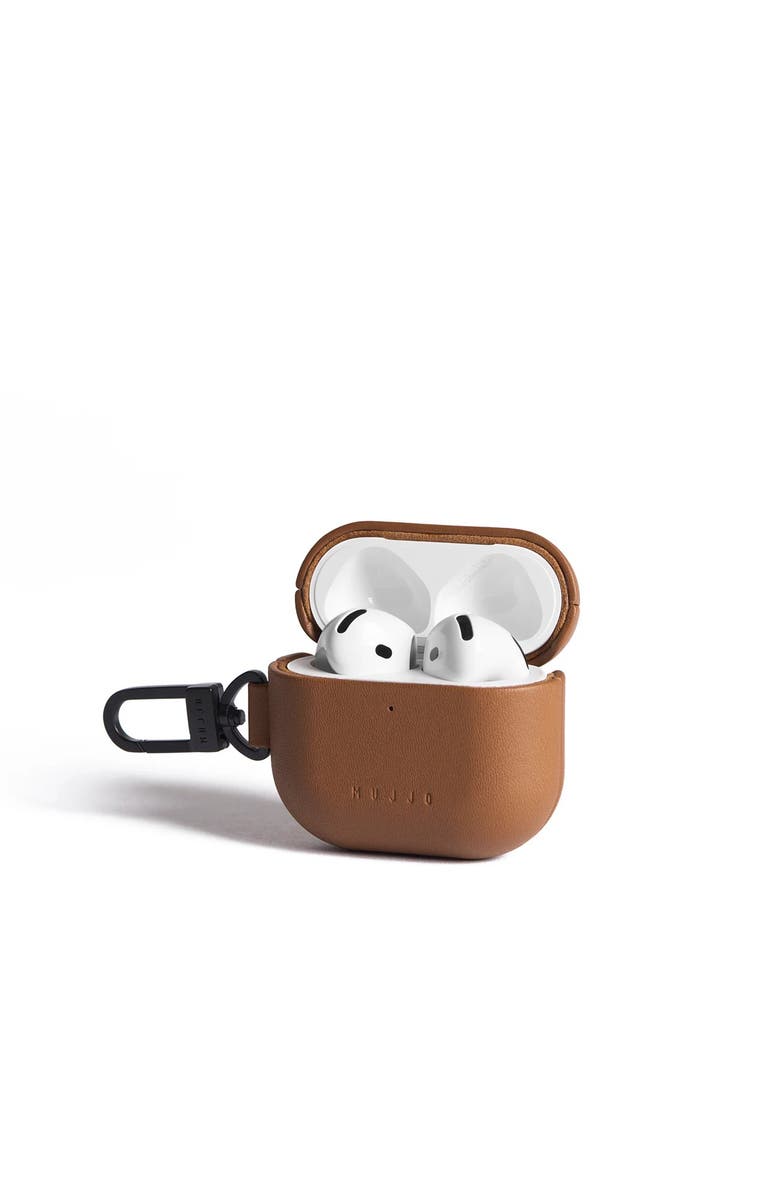 MUJJO Echelon Airpods 4 Case, Alternate, color, Tan